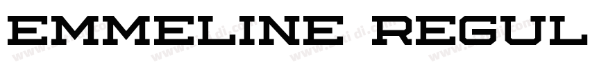 Emmeline Regular字体转换